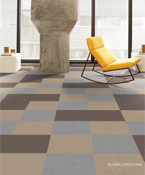 办公室拼块地毯