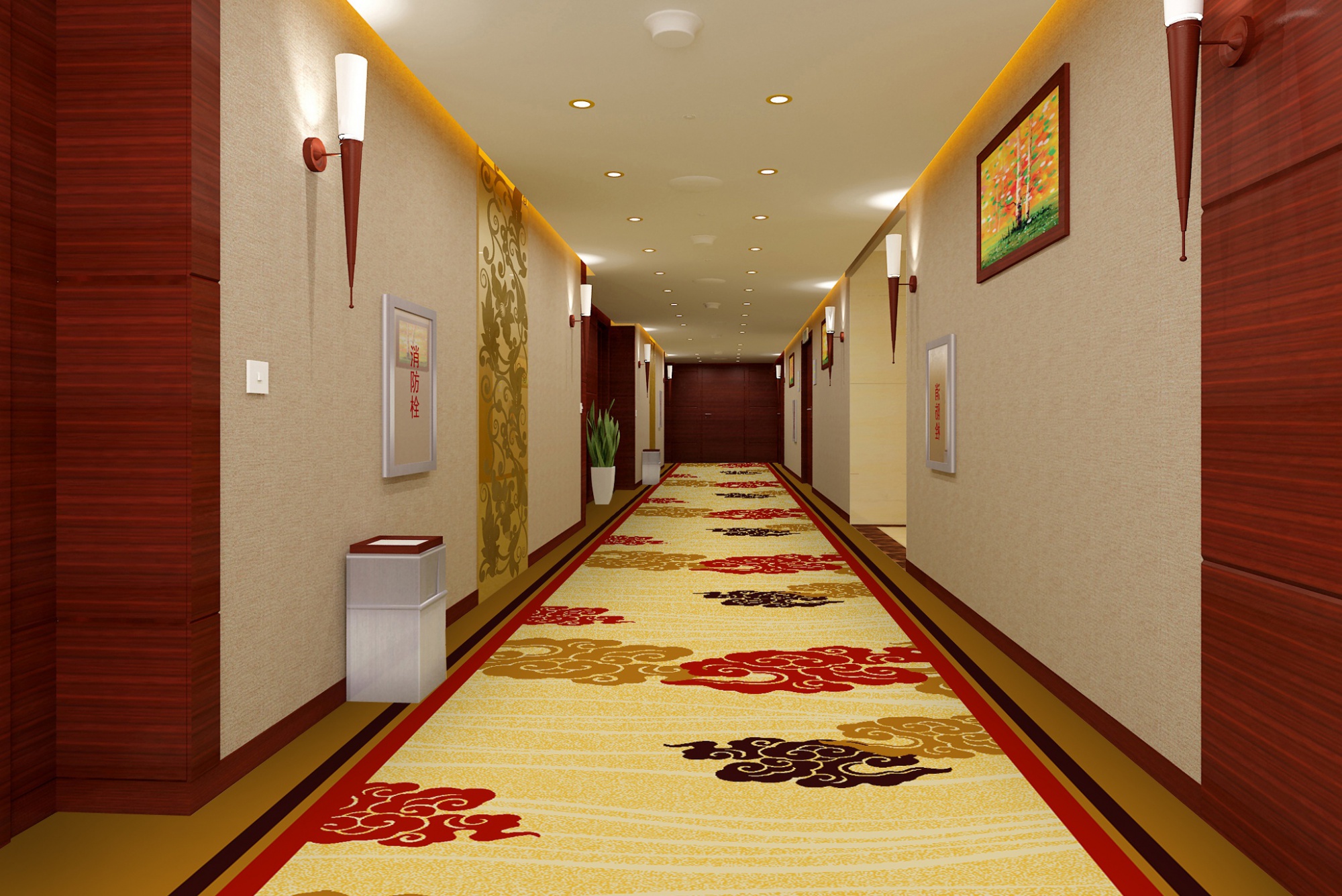 走廊地毯 宴会厅地毯