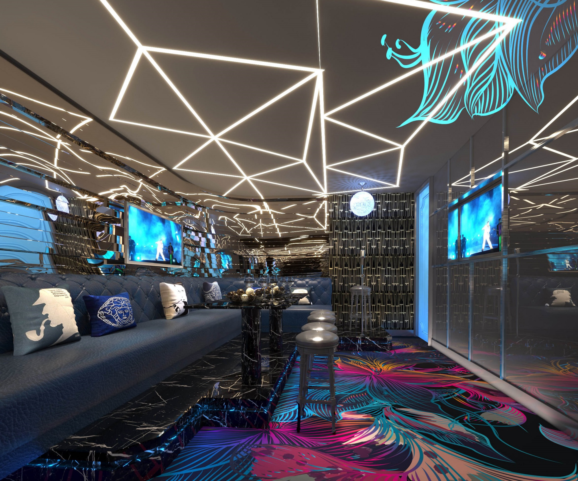 KTV地毯。酒吧地毯