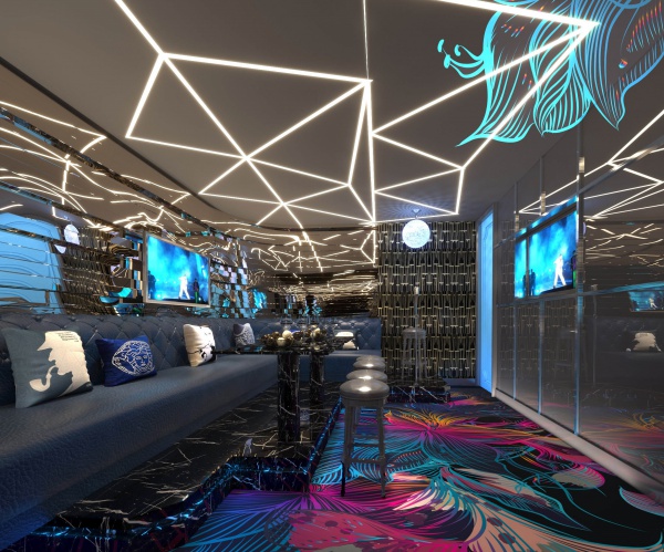 KTV地毯。酒吧地毯