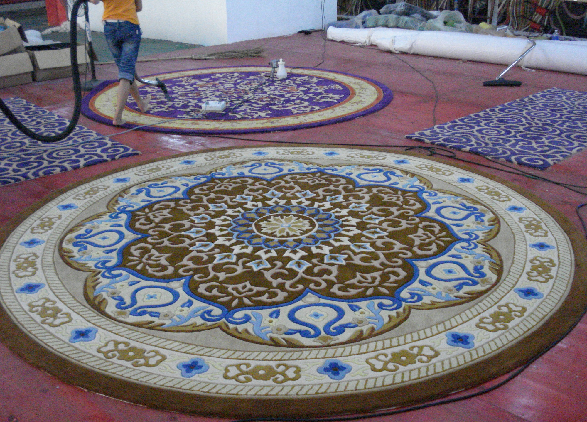 手工地毯，大堂地毯