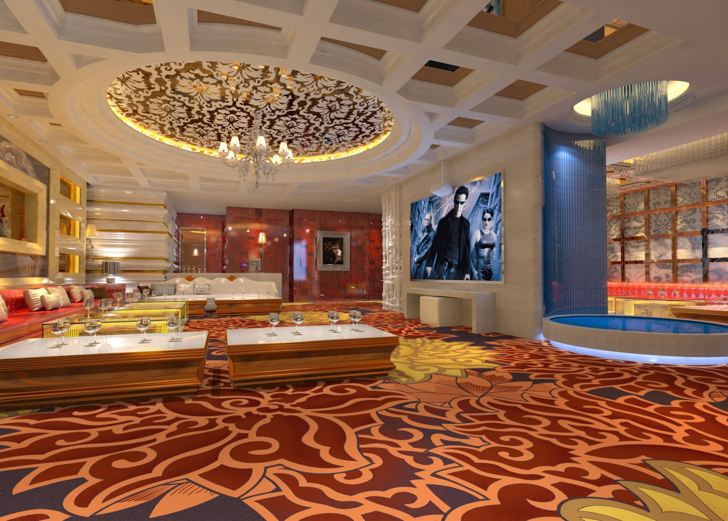 KTV酒吧地毯，酒店客房地毯