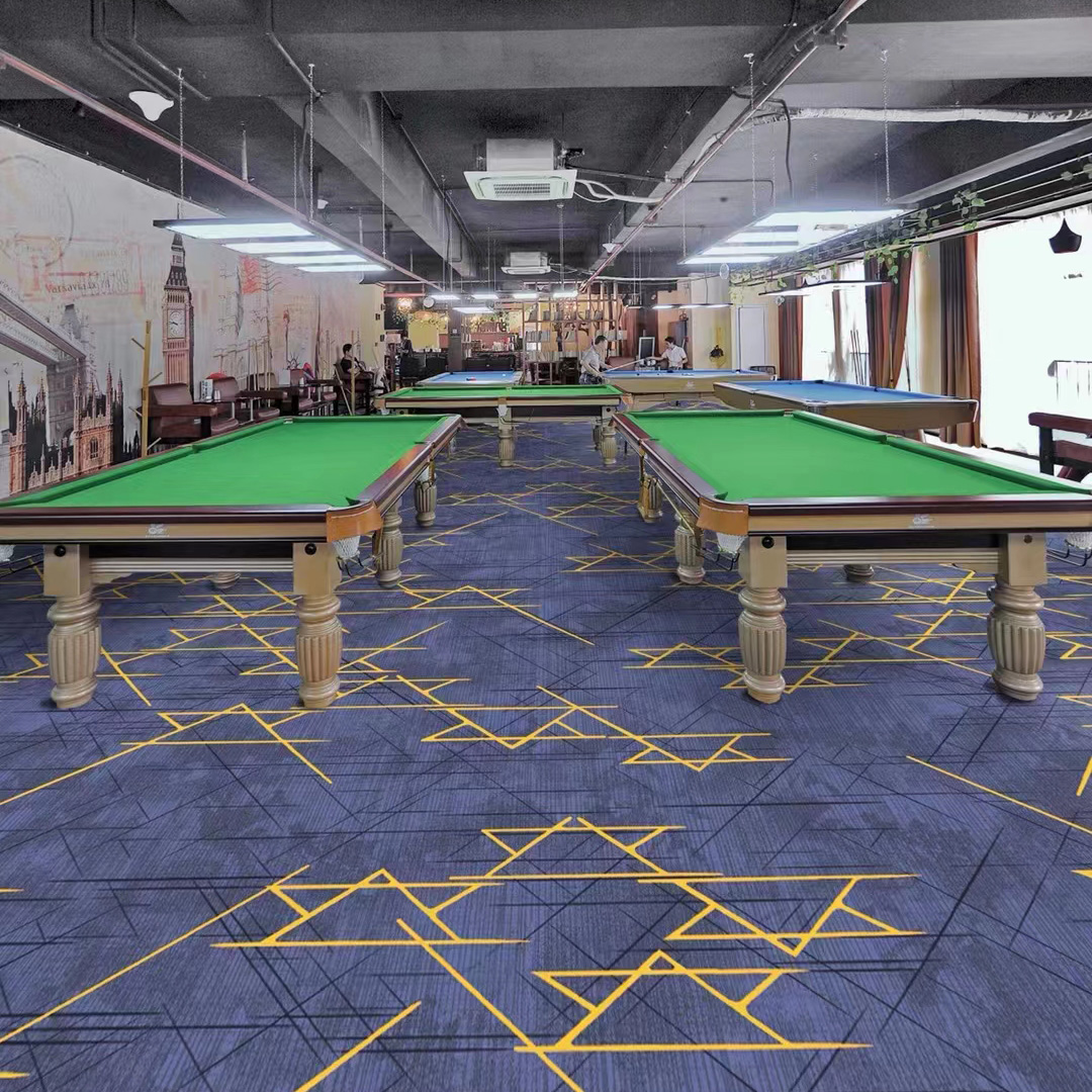 台球室桌球馆地毯直播间地毯 carpet 现货供应