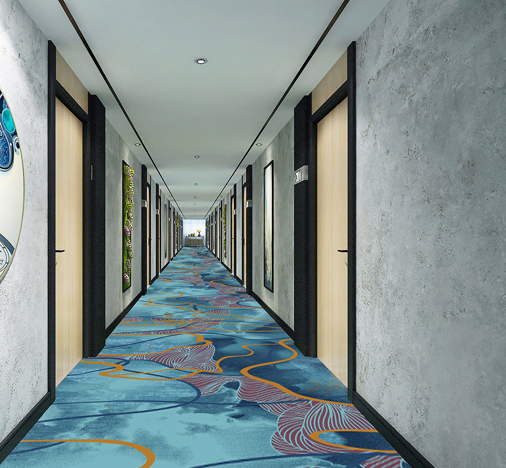 酒店宾馆客房走廓地毯