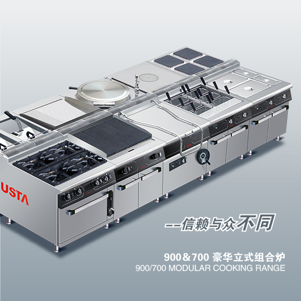 900&700豪华立式组合炉