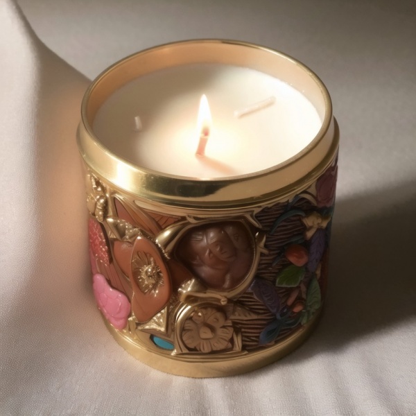  玻璃香薰蜡烛杯DIY各规格香薰杯摆件车载花边固体