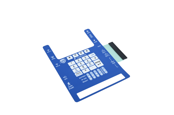 Shaped Keypad Switch