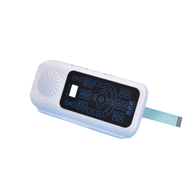 Membrane Switch Keypad + Plastic Housing Assembly (Video Device)