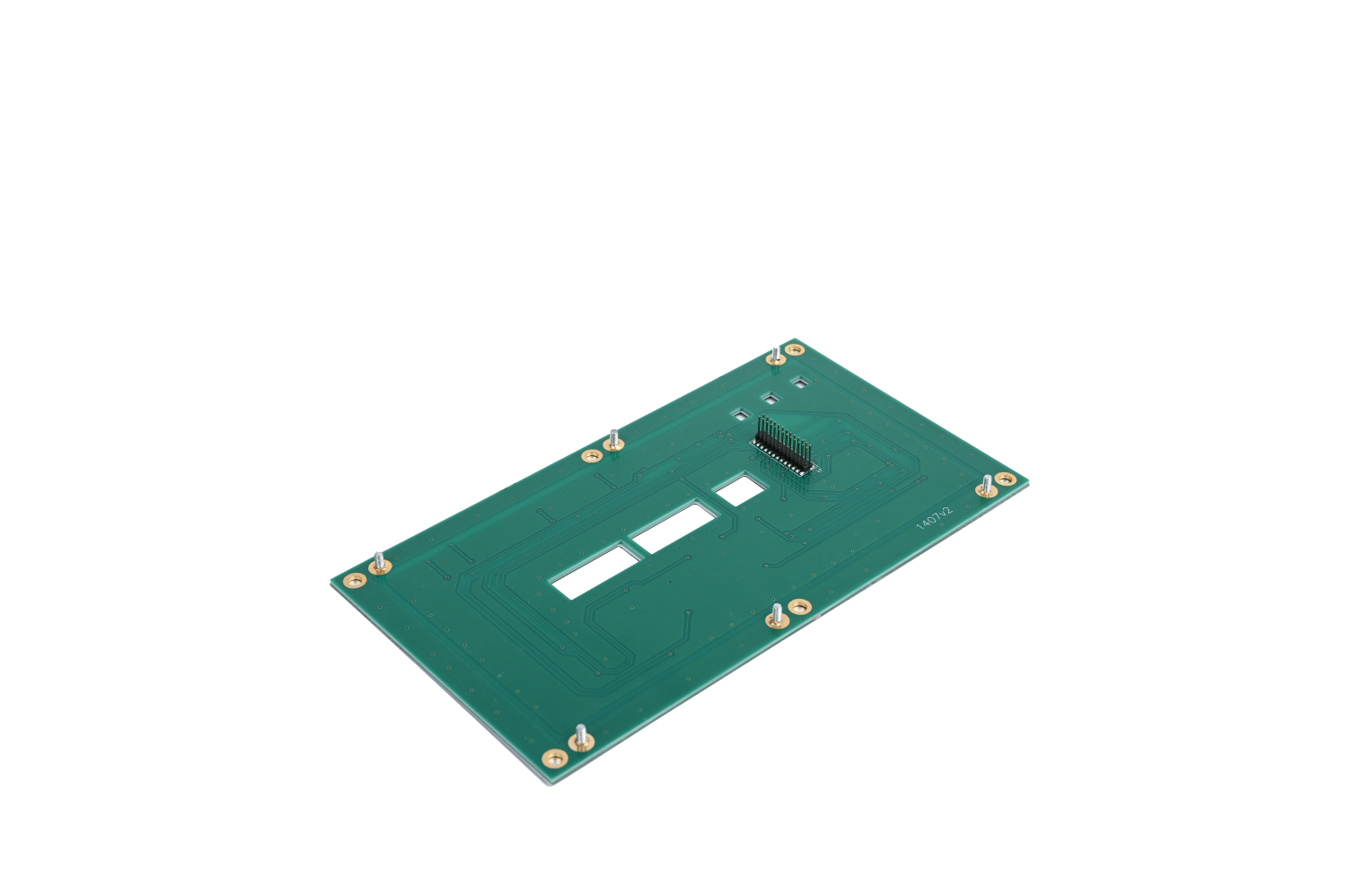 PCBA + FFC Connector + Membrane Switch Keypad