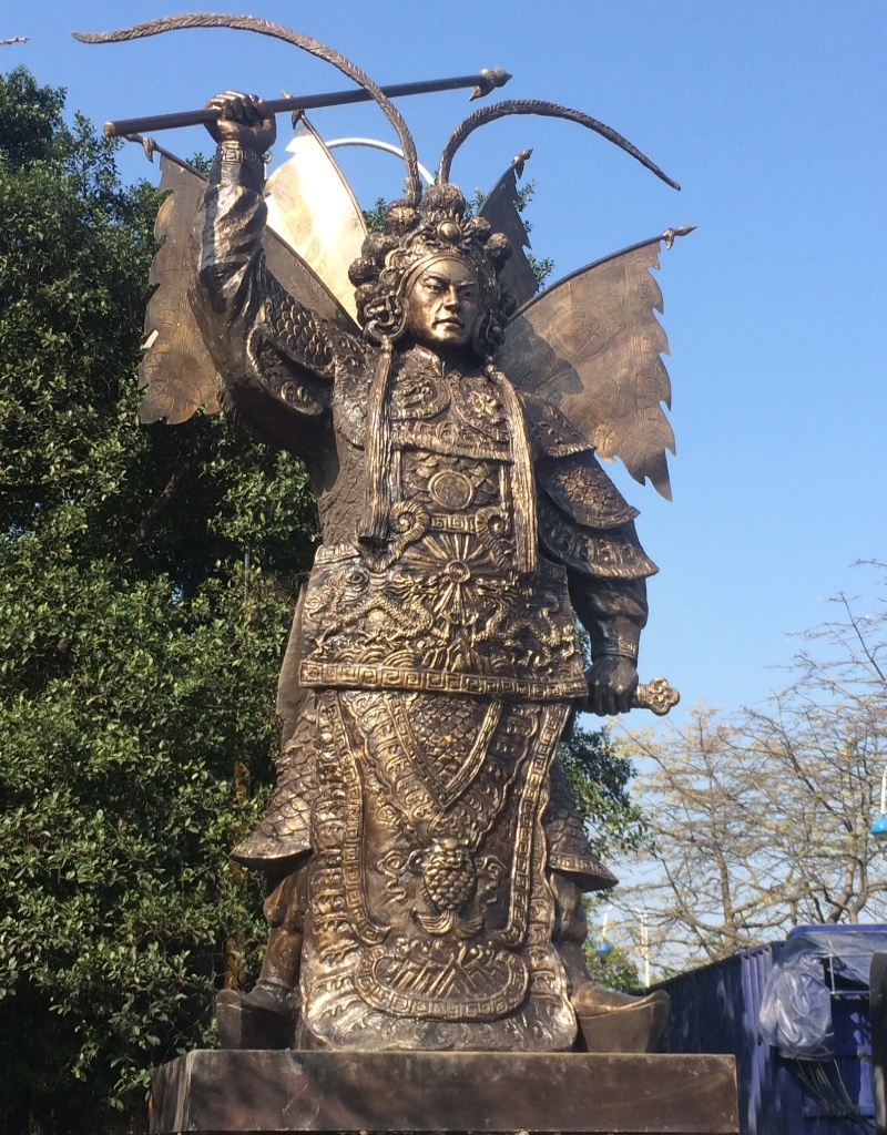 佛山中山公园粤剧主题雕塑
