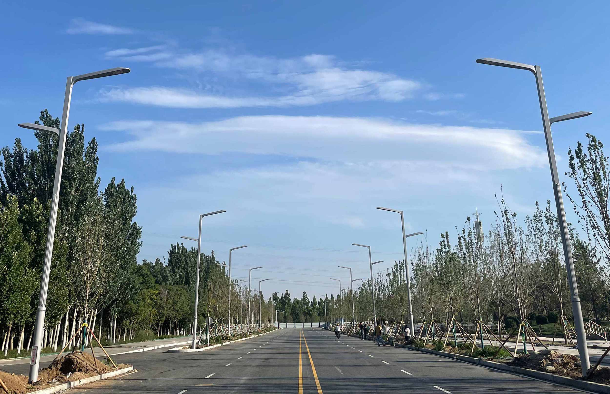 The Smart Road Project in Rongdong District, Xiongan New Area, Hebei Province
