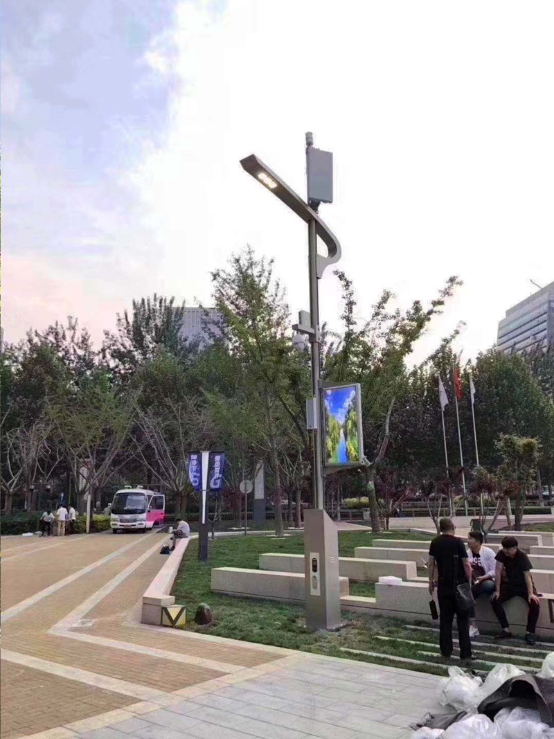 A case of smart street lamp installation in a community in Henan Province