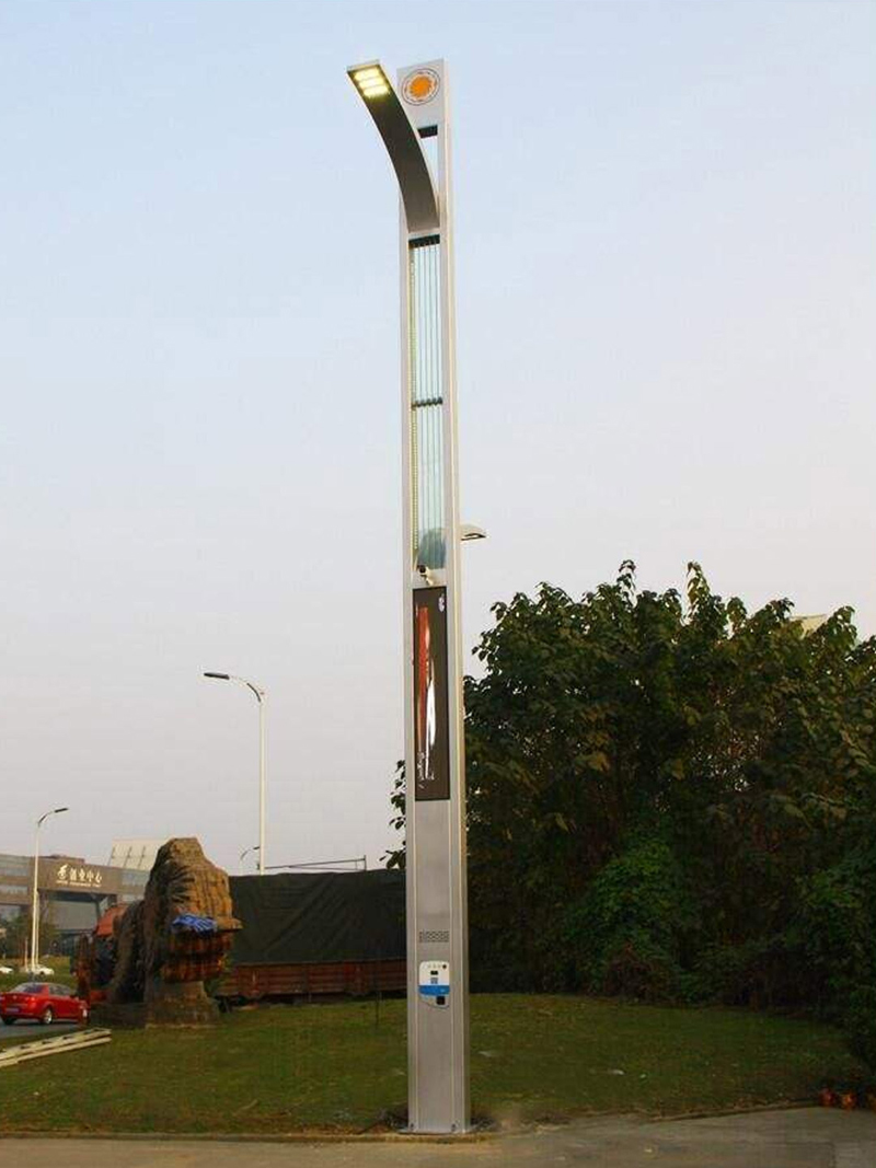 A case of smart street lamp installation on a certain section of road in Hangzhou, Zhejiang Province