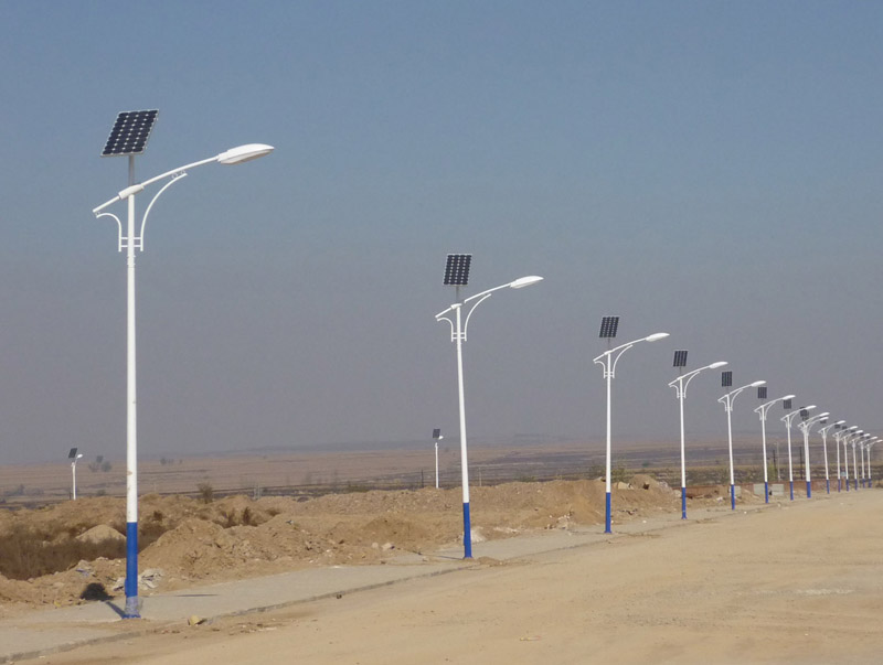 The lighting project of a certain village in Shijiazhuang, Hebei Province
