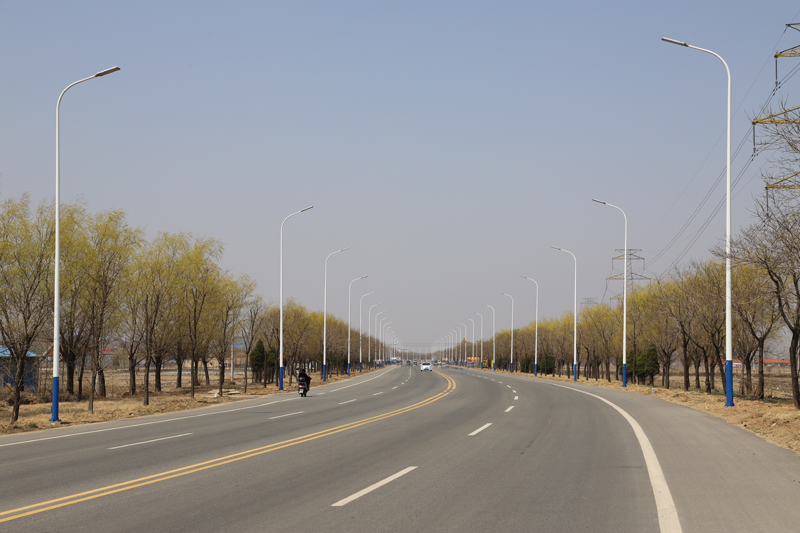 The lighting project of Toksun Outer Ring Road, Linshui Road and Weisi Road
