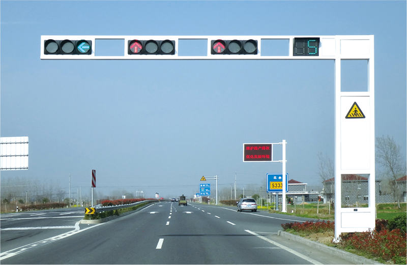 Frame-type signal light