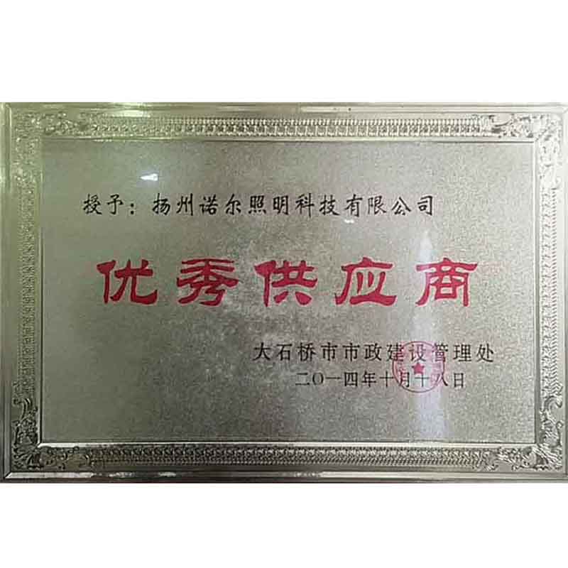 Excellent supplier