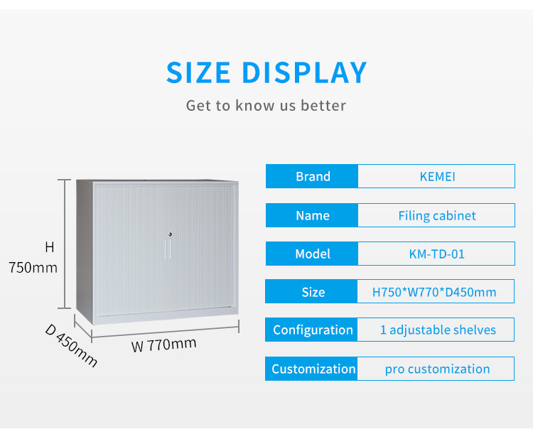 tambour door cabinet