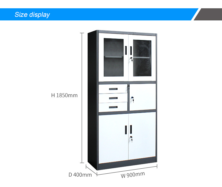 devaise 3 drawer mobile file cabinet with lock