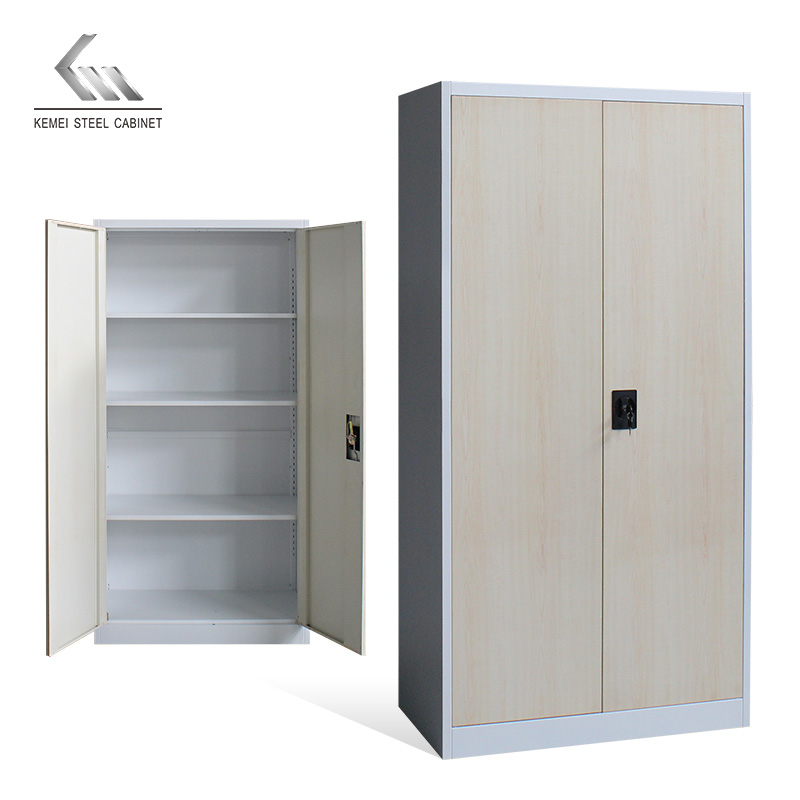 2 Door Steel Office File Cabinet Storage Locker
