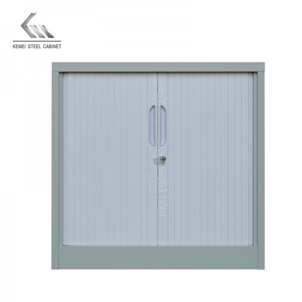 Metal Tambour Door Office Storage Cabinet