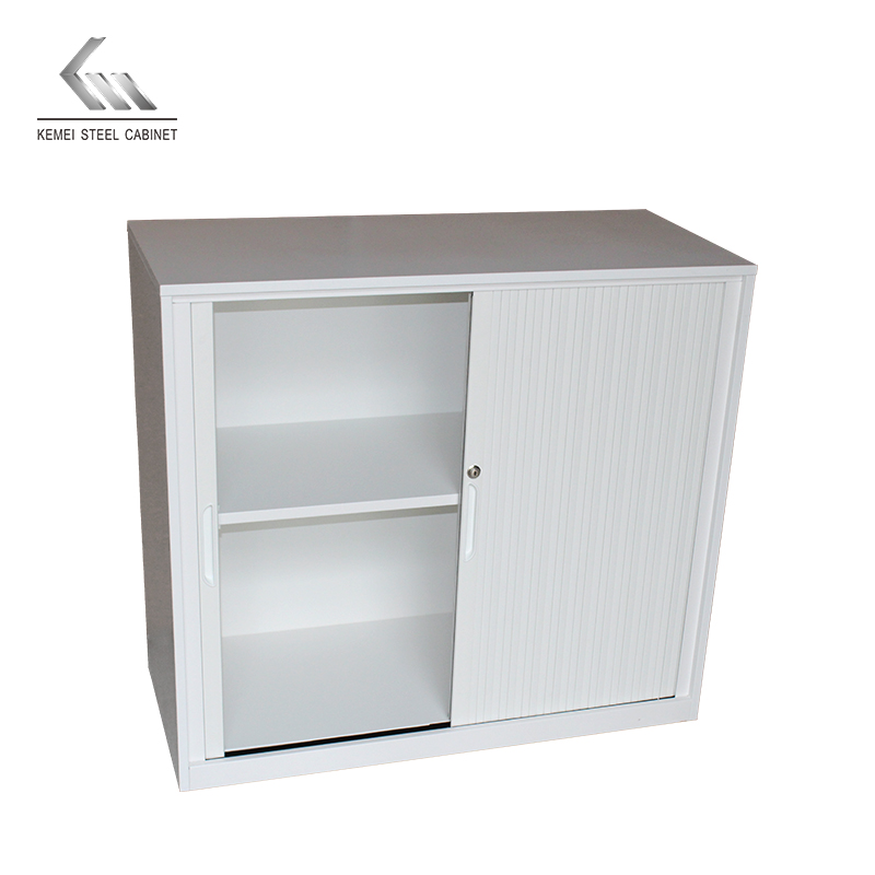 Metal Tambour Door Office Storage Cabinet