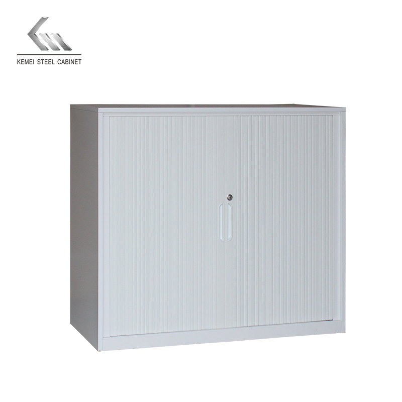 Metal Tambour Door Office Storage Cabinet