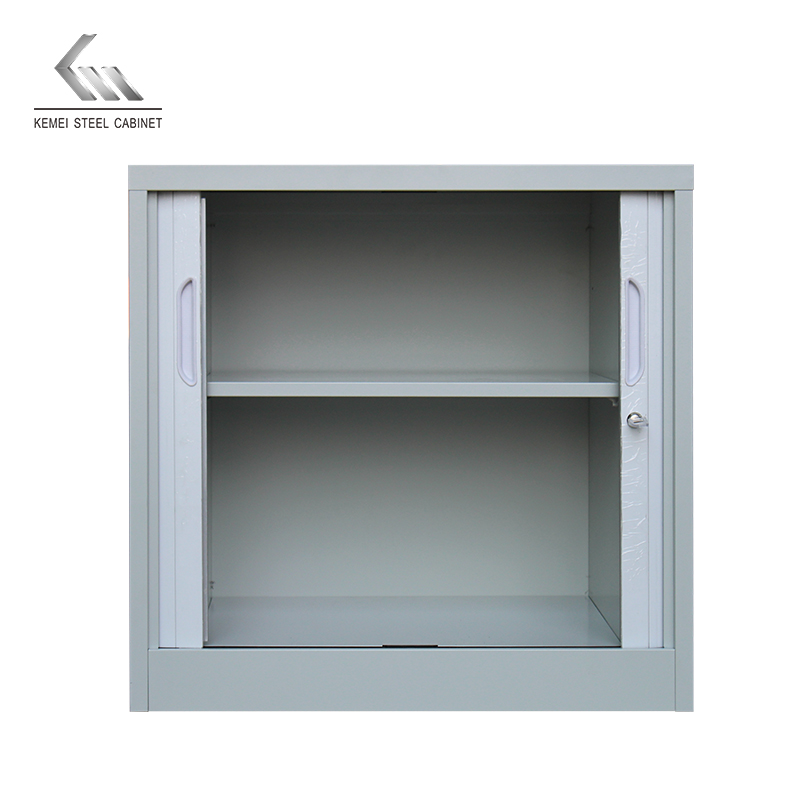 Metal Tambour Door Office Storage Cabinet