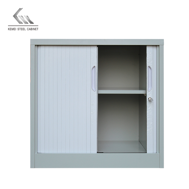 Metal Tambour Door Office Storage Cabinet