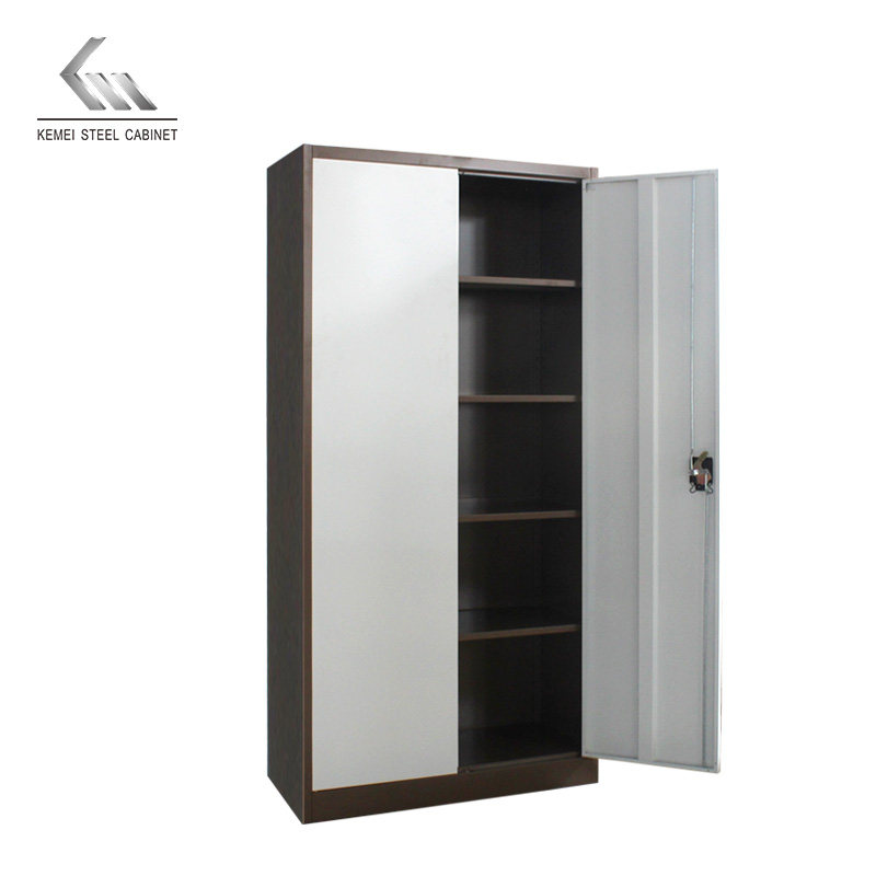 Office Furniture 2 Metal Swing Door Steel File Cabinet