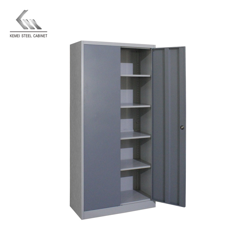 Office Furniture 2 Metal Swing Door Steel File Cabinet
