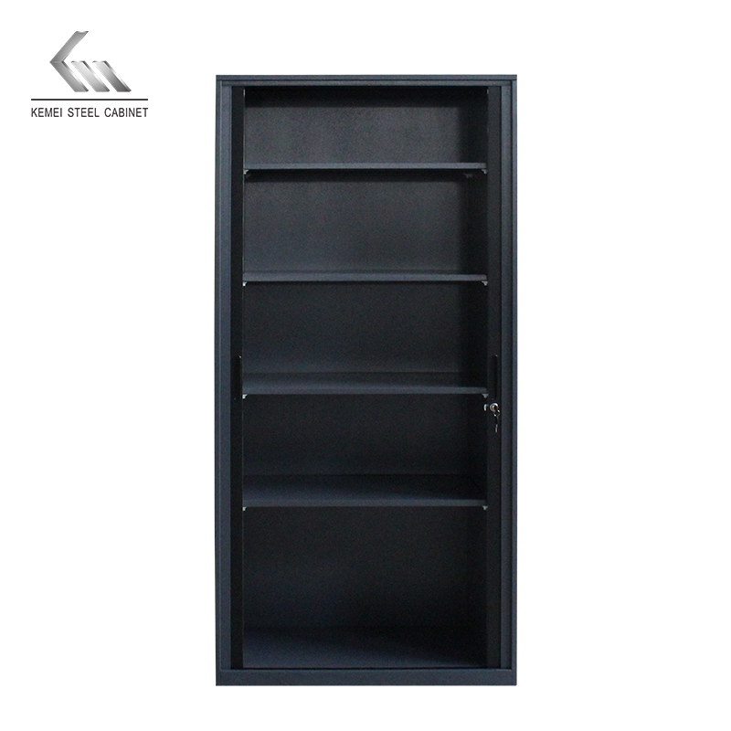 Office Cabinet Tambour Door Roller Storage File Cupboard