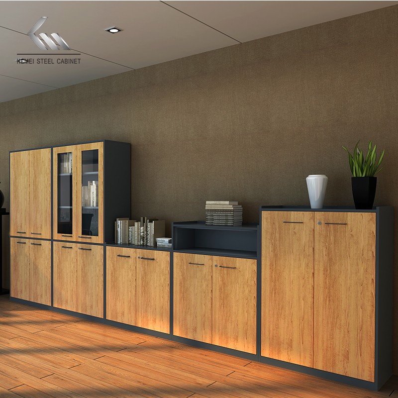 Factory Metal Short Storage Cabinet 2 Door Office Filing Cabinet