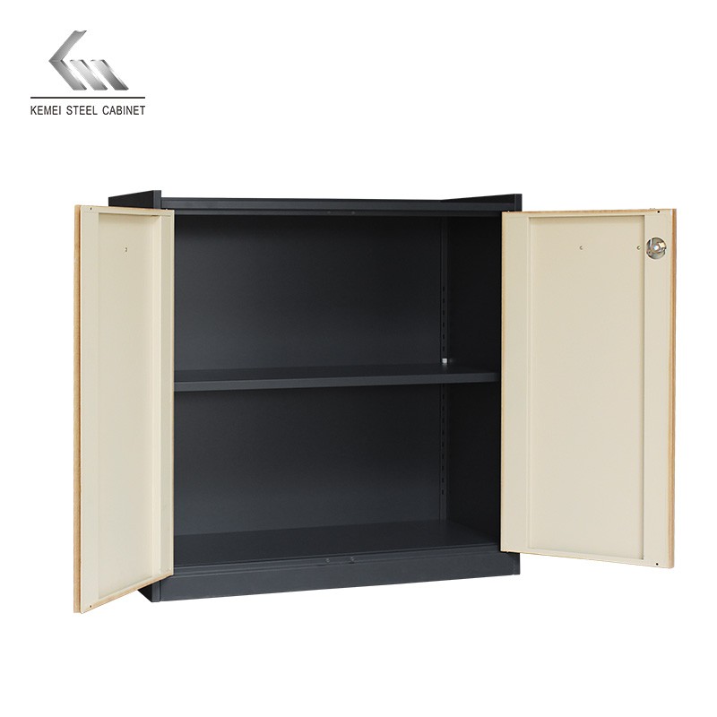 Factory Metal Short Storage Cabinet 2 Door Office Filing Cabinet