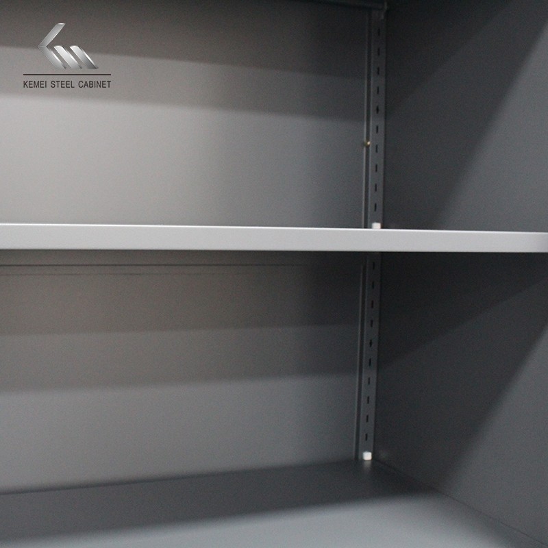 Modern Home Office Steel Furniture Gray Metal Storage Cabinet 