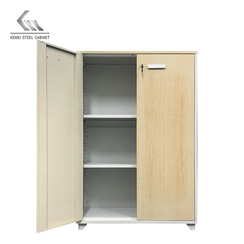 Popular Steel Filing Cabinet Office Swing Door Metal Storage Cupboard
