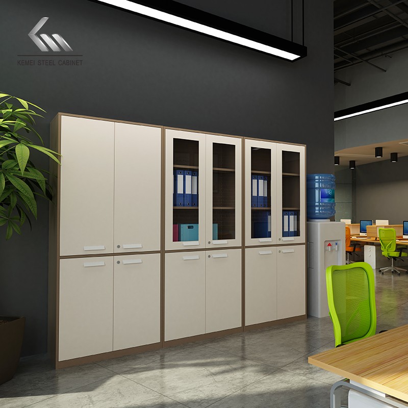 2 Swing Door Storage Steel Filing Cabinet Wardrobe Metal Cabinet