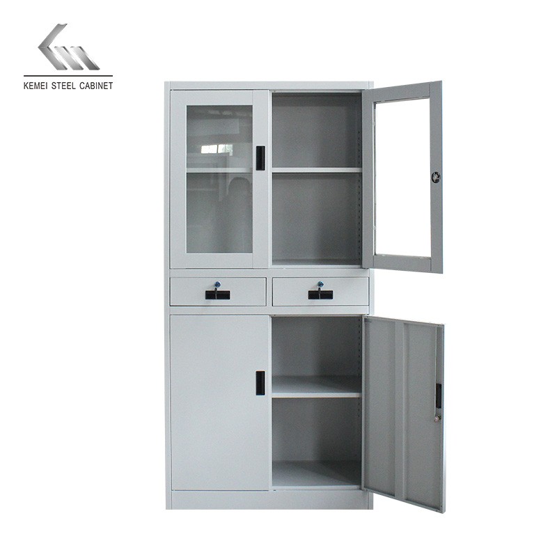 Multi-Functional Steel File Cabinet Cupboard with 2 Drawers