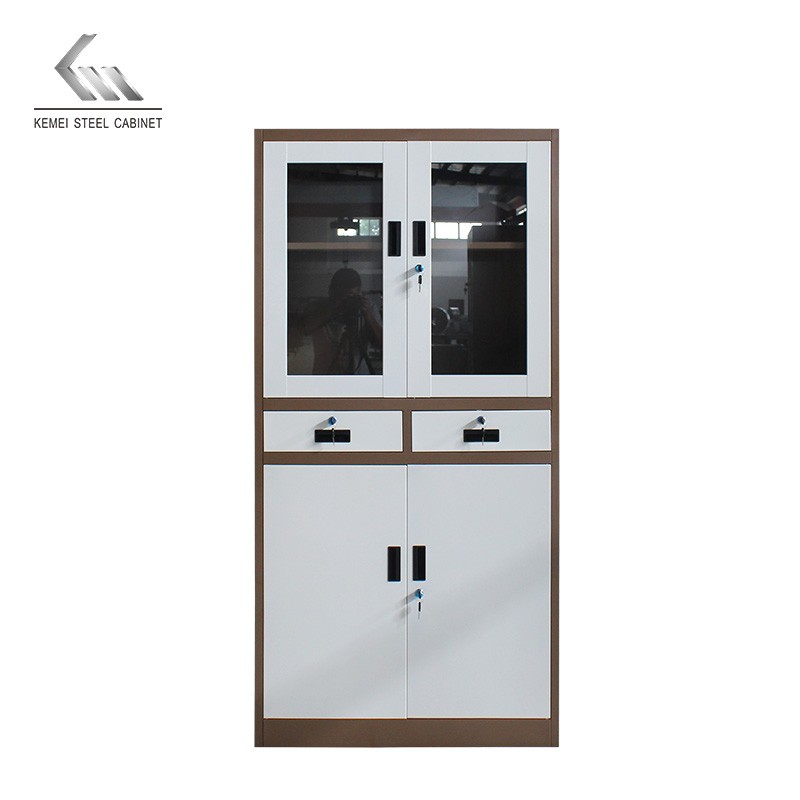 Multi-Functional Steel File Cabinet Cupboard with 2 Drawers