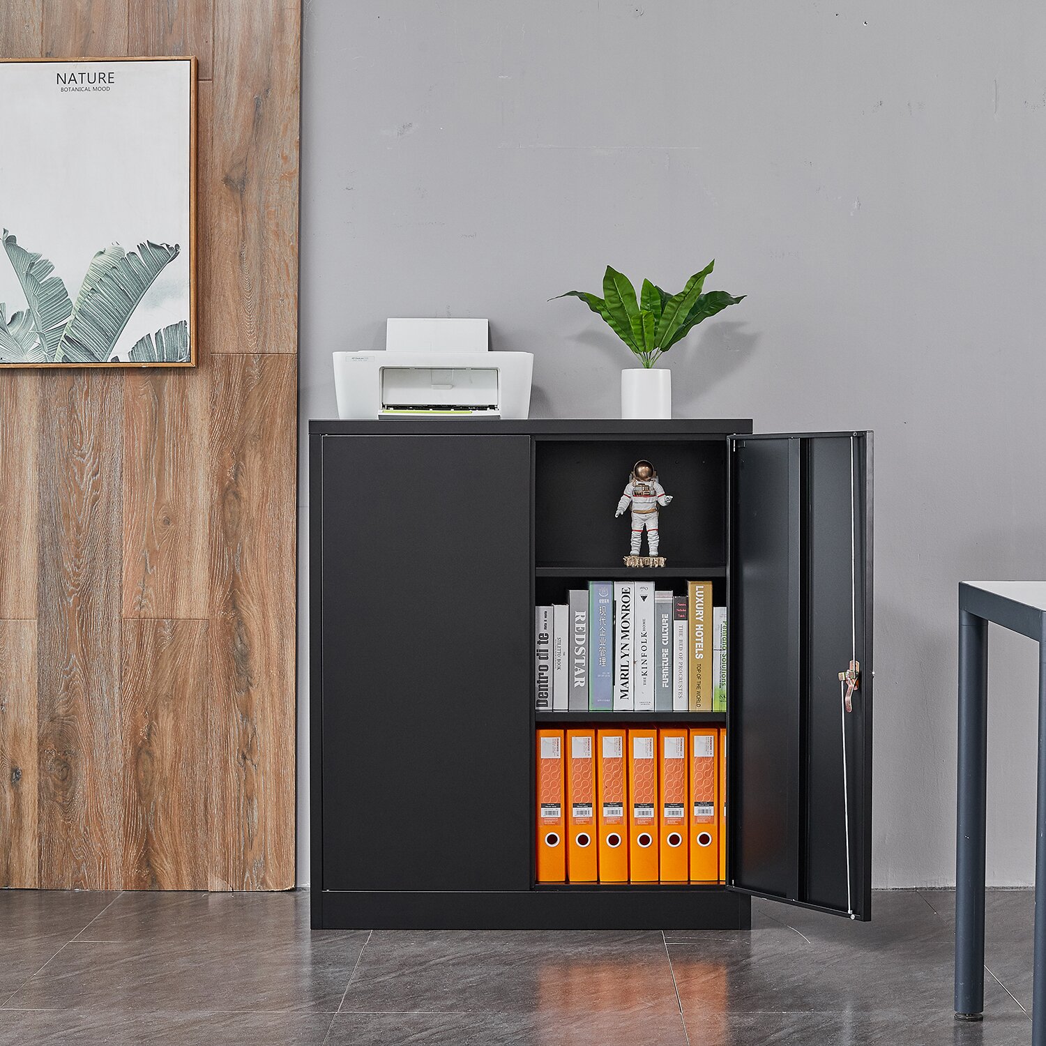 Kemei Half Height Swing Door Cupboard