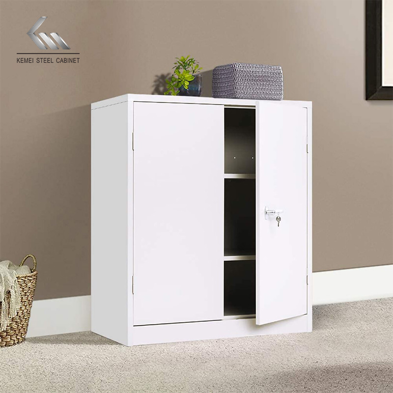 KEMEI Office Use Swing Door Metal Cabinet 900mm Height