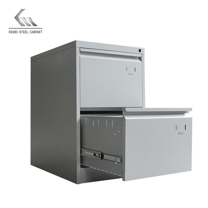 Heavy Duty 2 Drawers File Cabinet Drawer Steel Locker Vertical Storage