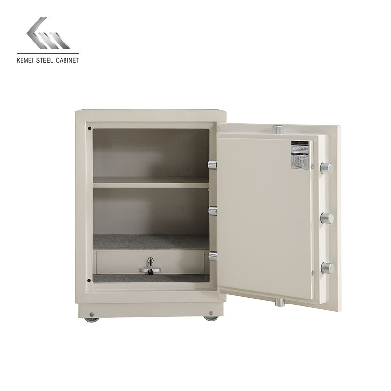 Double Lock Bolt System Steel Safe