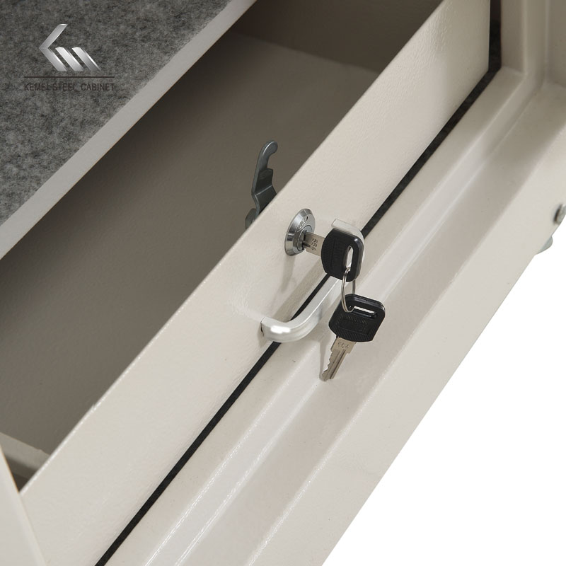 Double Lock Bolt System Steel Safe