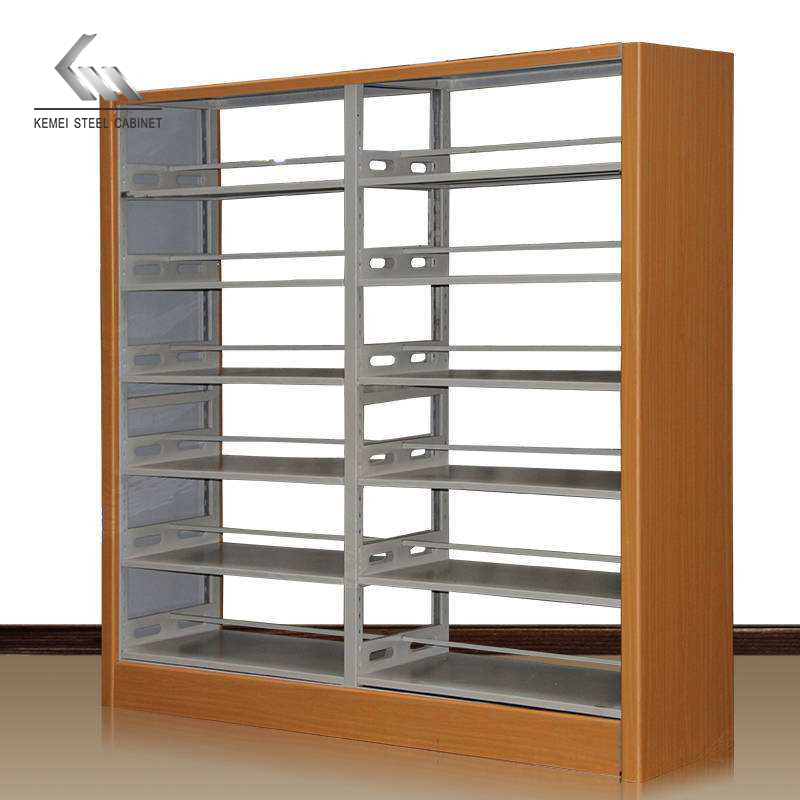 Modern Style School Metal Steel Bookshelf