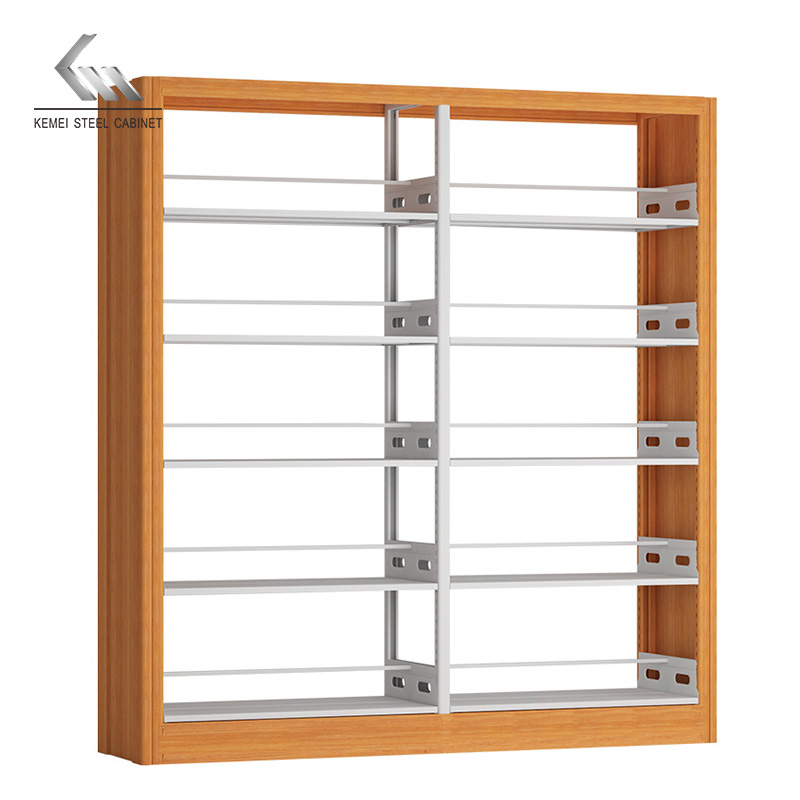 Modern Style School Metal Steel Bookshelf