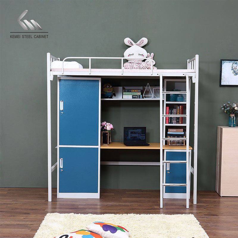 Bedroom Furniture Metal Loft Bed Frame