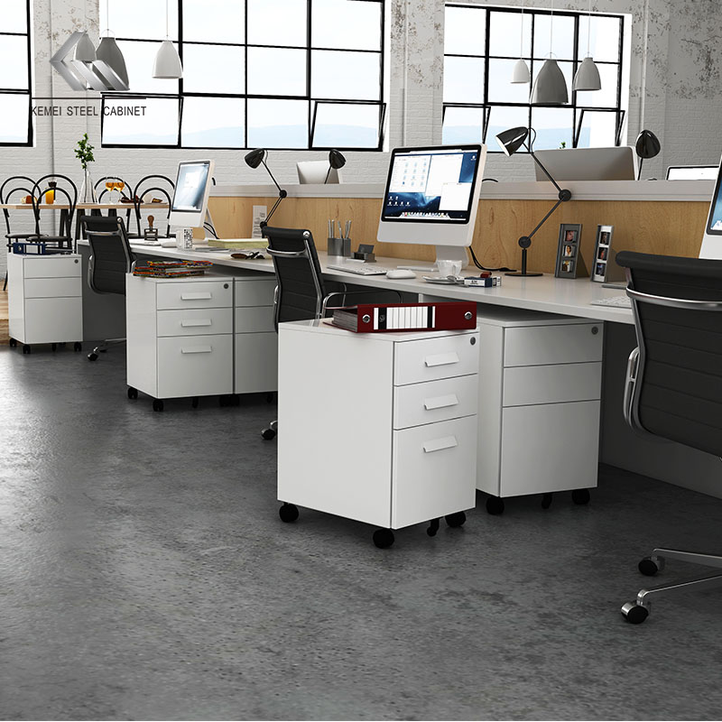 Office 3 Drawers Mobile Pedestal