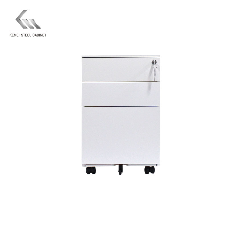 Steel Storage File Cabinet With Wheels