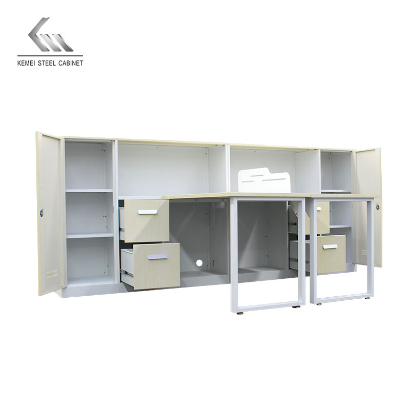 Desk Combination With Storage Cabinet